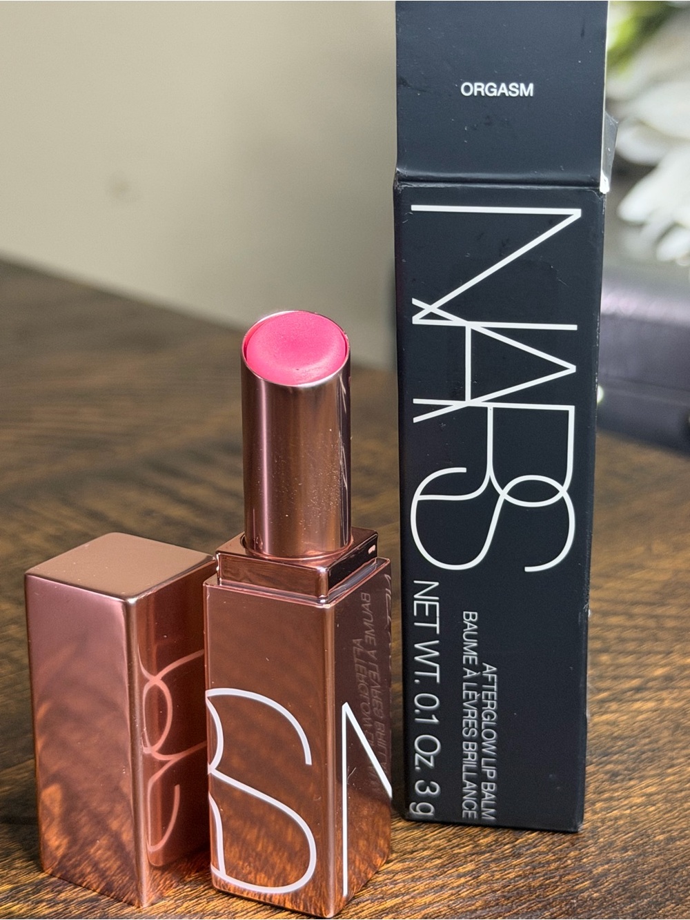 Orgasm-NARS Afterglow Lip Balm — Orgasm Pink